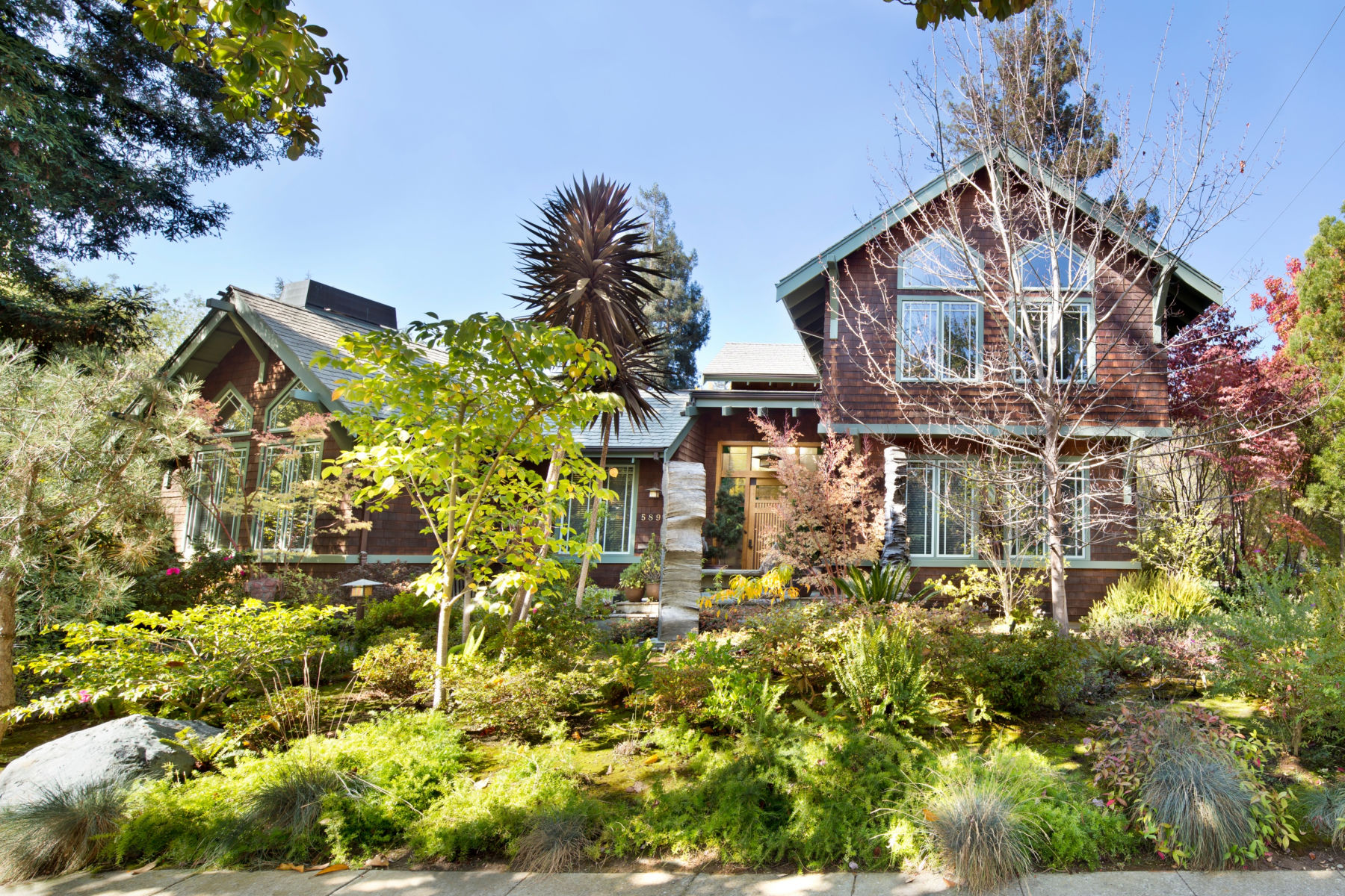 Single Family Home for sales at 589 Coleridge  Palo Alto,  94301 United States 
