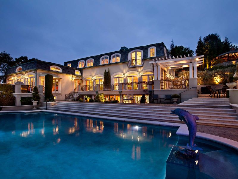 Single Family Home for sales at Spectacular French Manor Estate in Palo Alto Palo Alto, CA 94306 United States 
